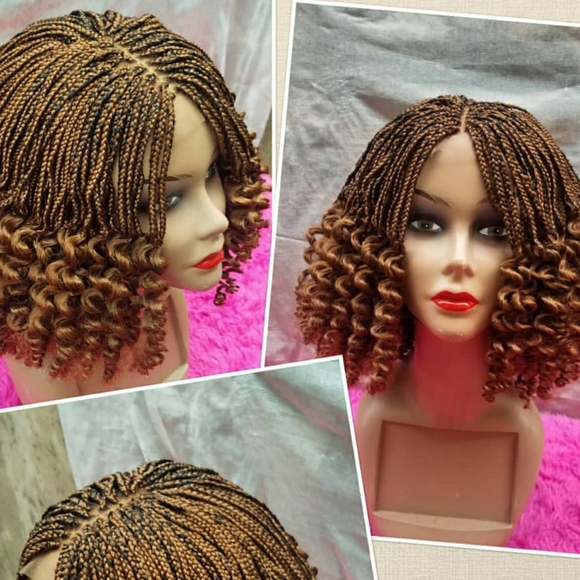 Cindy Curly Hand made Wig